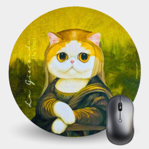 Mousepad Circular (La Monalisa)