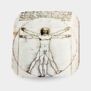 Portavaso (Hombre de Vitruvio)