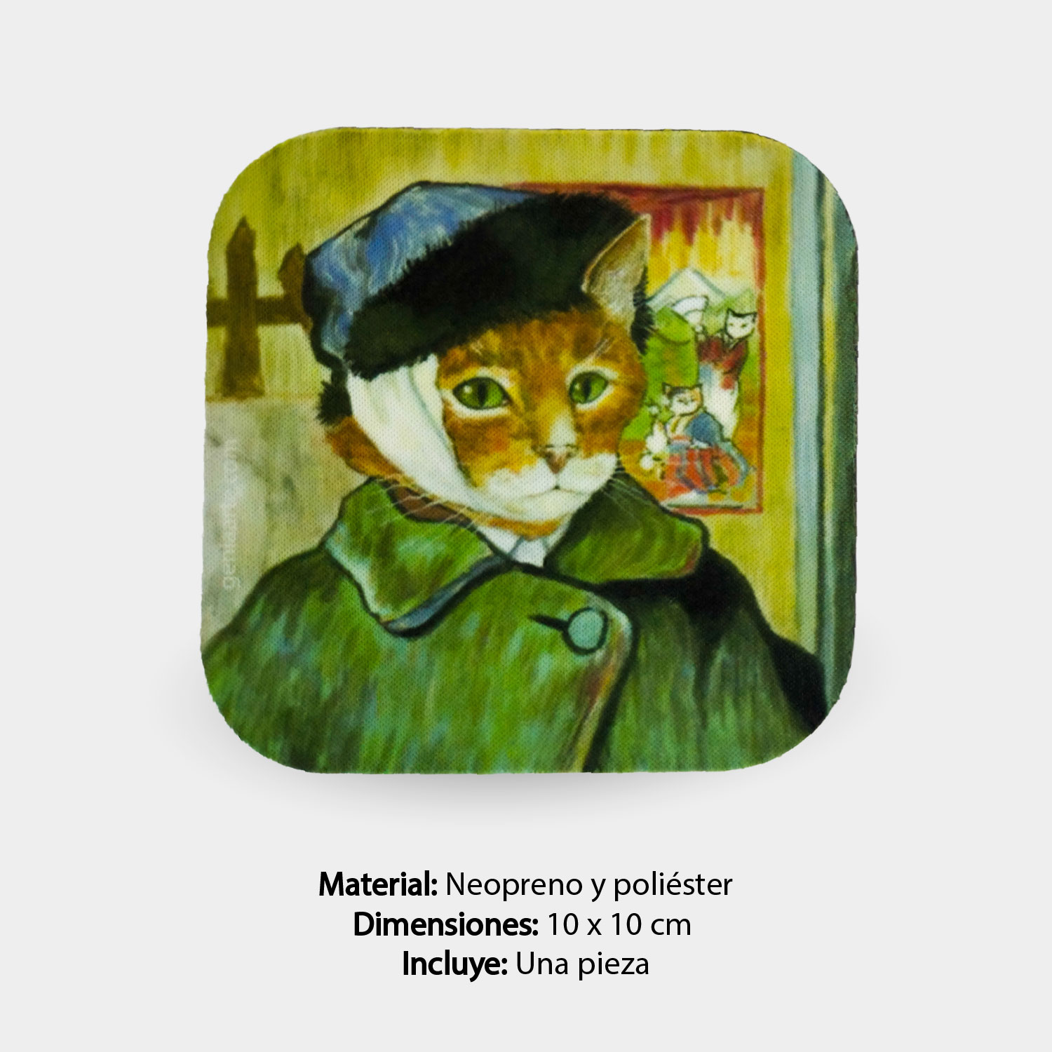 Portavaso (Van Gogh Gato) - Imagen 6